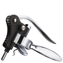 Load image into Gallery viewer, Vacu Vin Lever Corkscrew Horizontal Black
