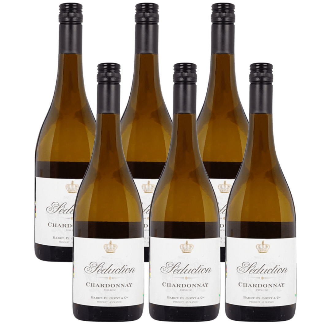 Badet Clement Chardonnay Pays d'Oc Seduction 2022 x 6