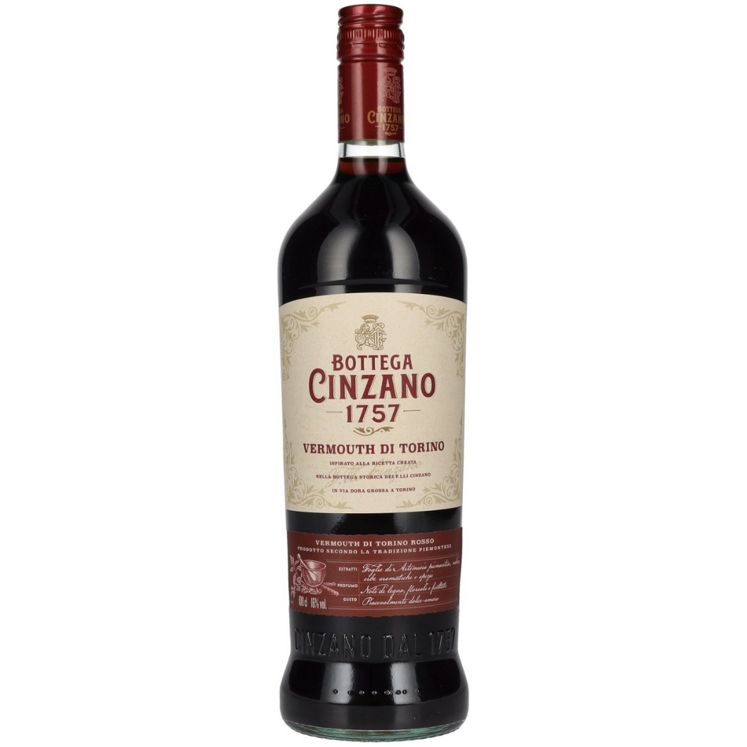 Cinzano 1757 Vermouth Di Torino Rosso 1000ml