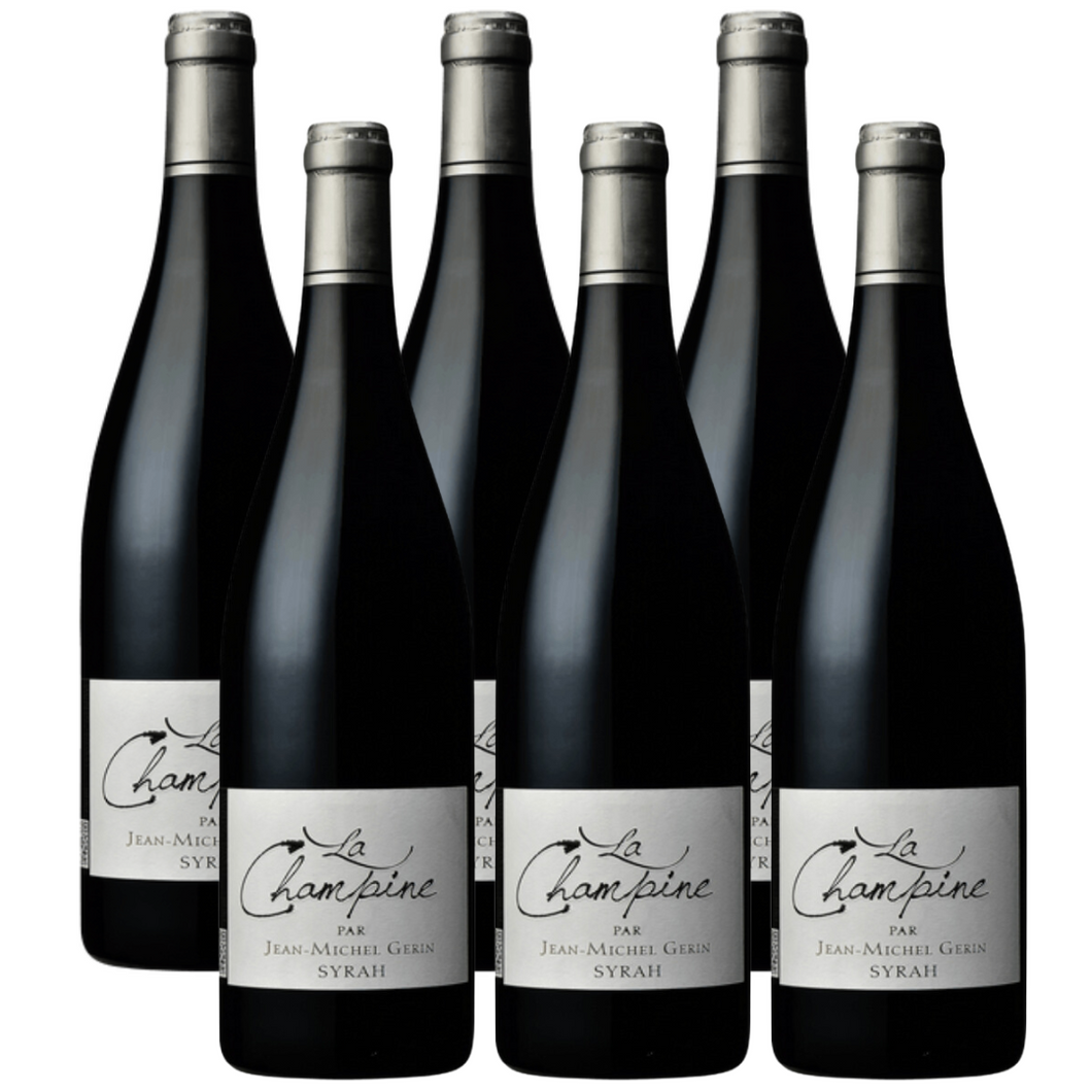 Domaine Jean-Michel Gerin La Champine Syrah IGP Collines Rhodaniennes 750ml 2021 x 6