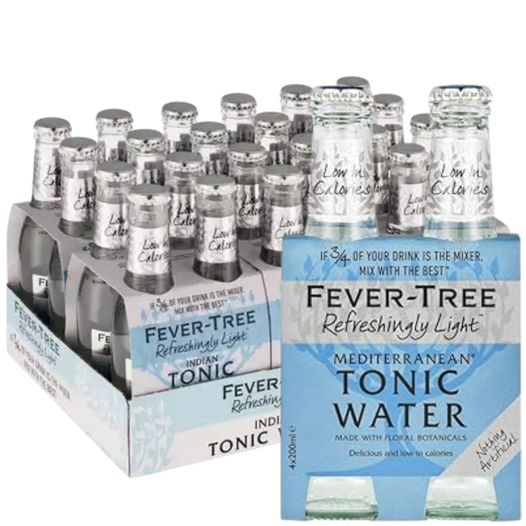 Fever-Tree Light Mediterranean Tonic Water 24x200ml