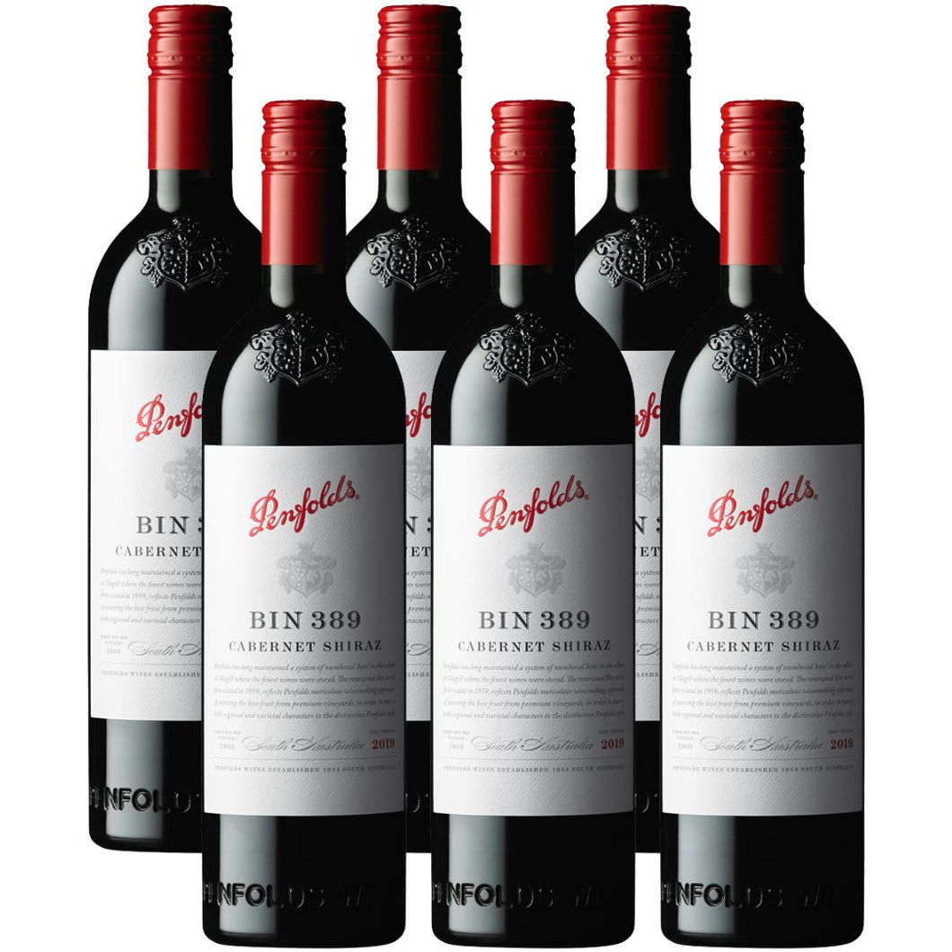Penfolds Bin 389 Cabernet Shiraz 2020 750ml x 6