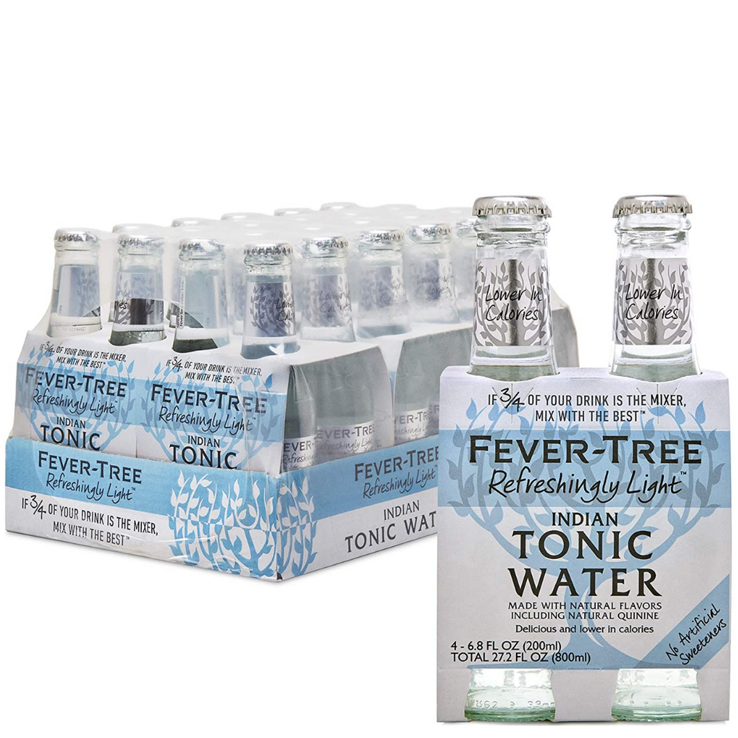 Fever-Tree Light Indian Tonic Water 24x 200ml
